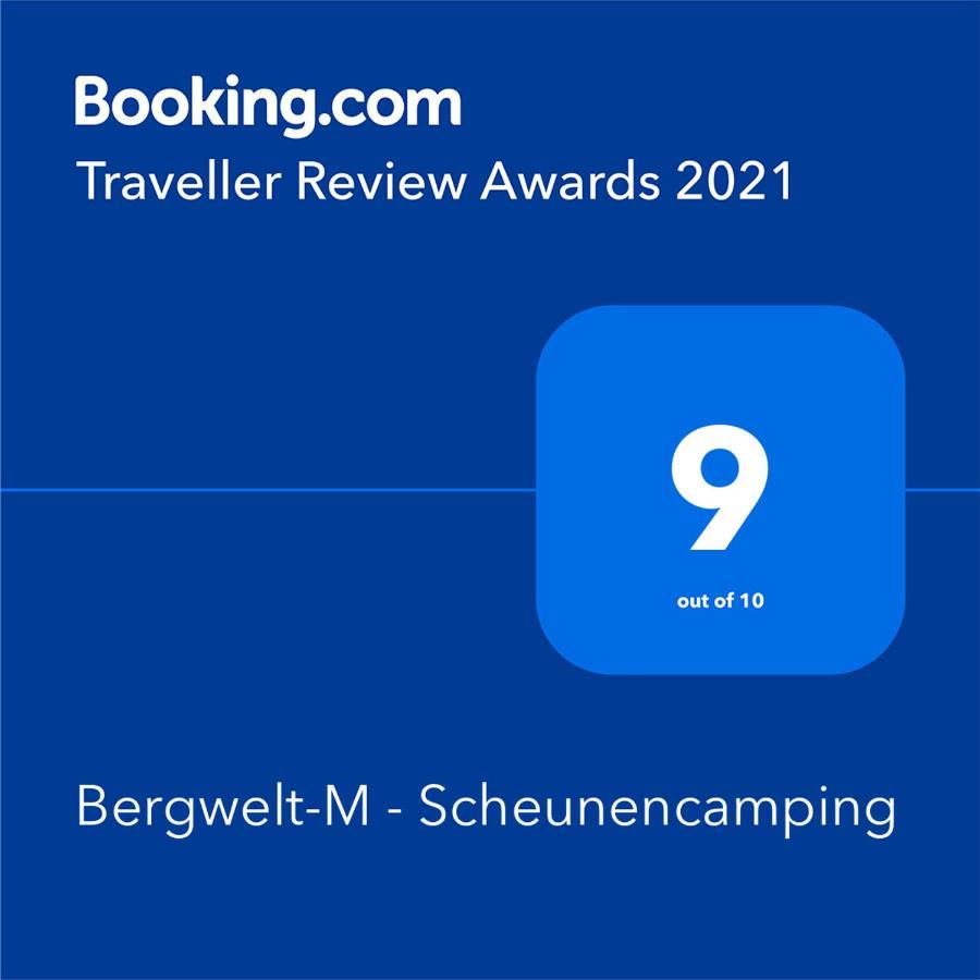 Bergwelt-M - Scheunencamping Schröcken Extérieur photo
