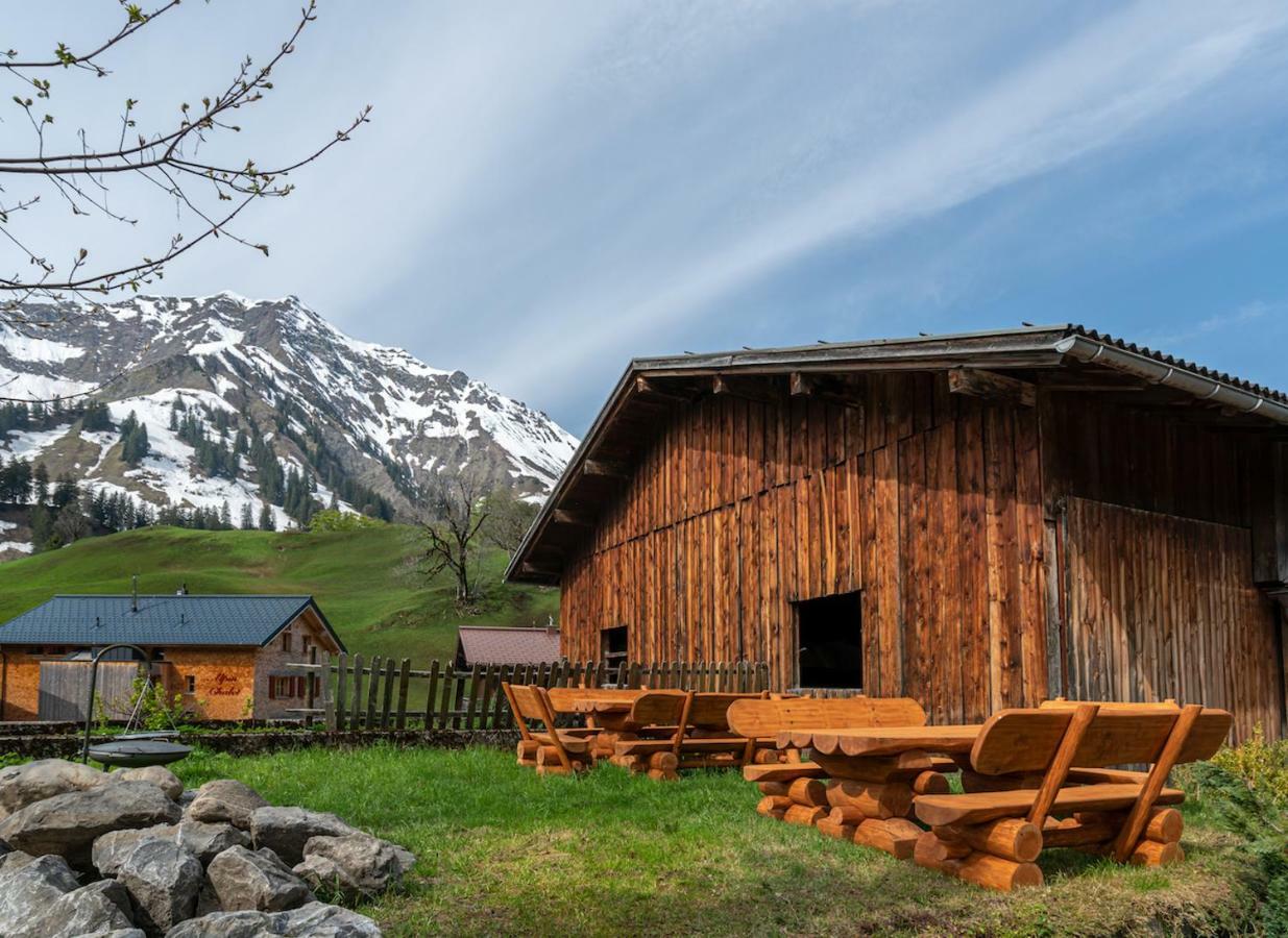 Bergwelt-M - Scheunencamping Schröcken Extérieur photo
